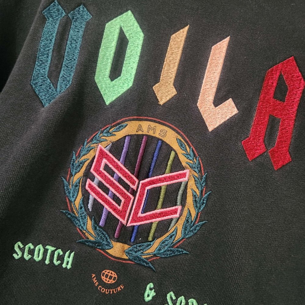 Scotch & Soda "Voila" Embroidered Hoodie